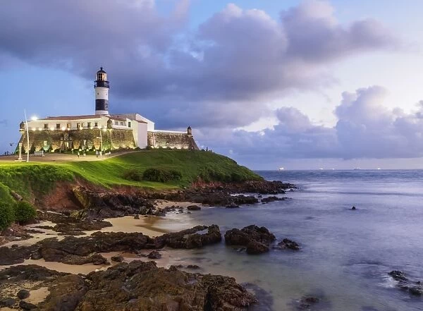 Farol da Barra, lighthouse, Salvador, State of Bahia, Brazil