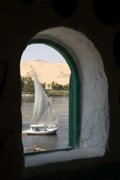 Framed Print : Felucca on River Nile Framed Print : Felucca on River Nile