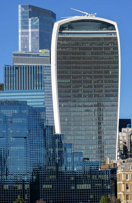 Framed Print : The Fenchurch Building (Walkie Talkie), London, England Framed Print : The Fenchurch Building (Walkie Talkie), London, England