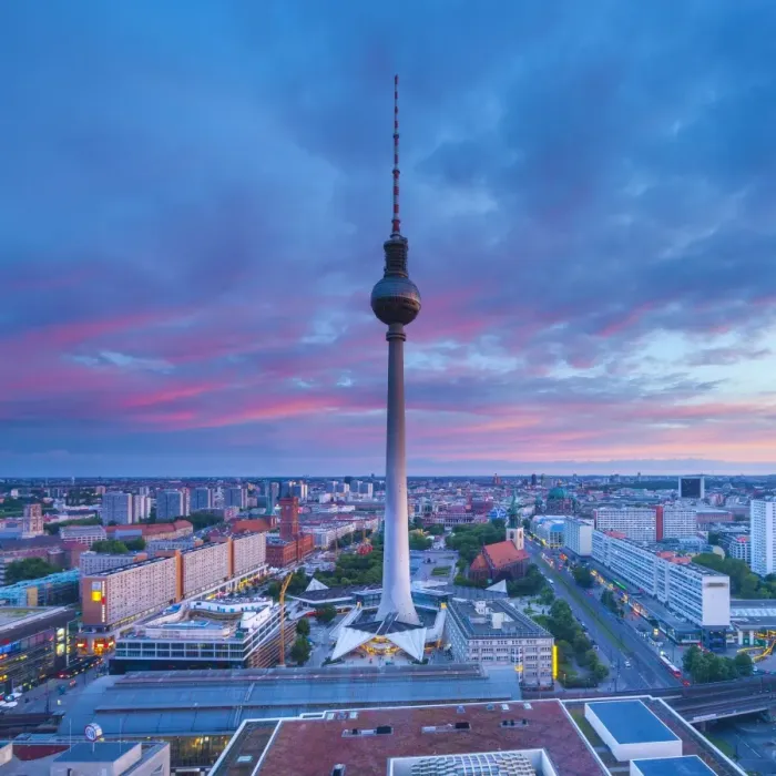 Framed Print : Fernsehturm, Alexanderplatz, Berlin, Germany Framed Print : Fernsehturm, Alexanderplatz, Berlin, Germany