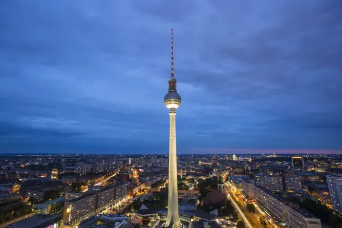 Framed Print : Fernsehturm, Alexanderplatz, Berlin, Germany Framed Print : Fernsehturm, Alexanderplatz, Berlin, Germany