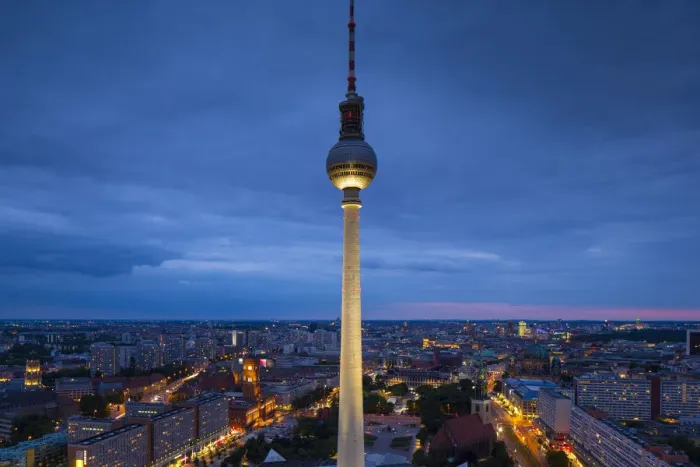 Framed Print : Fernsehturm, Alexanderplatz, Berlin, Germany Framed Print : Fernsehturm, Alexanderplatz, Berlin, Germany