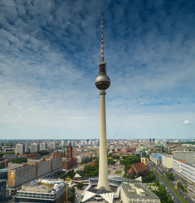 Framed Print : Fernsehturm, Alexanderplatz, Berlin, Germany Framed Print : Fernsehturm, Alexanderplatz, Berlin, Germany