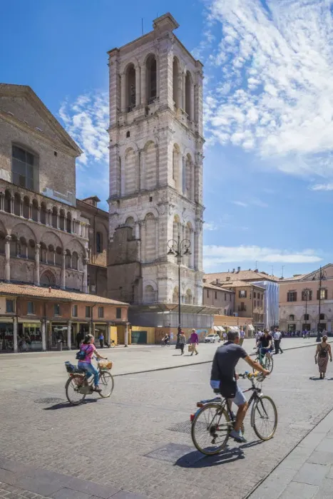 Framed Print : Ferrara old town, Emilia Romagna, Italy Framed Print : Ferrara old town, Emilia Romagna, Italy