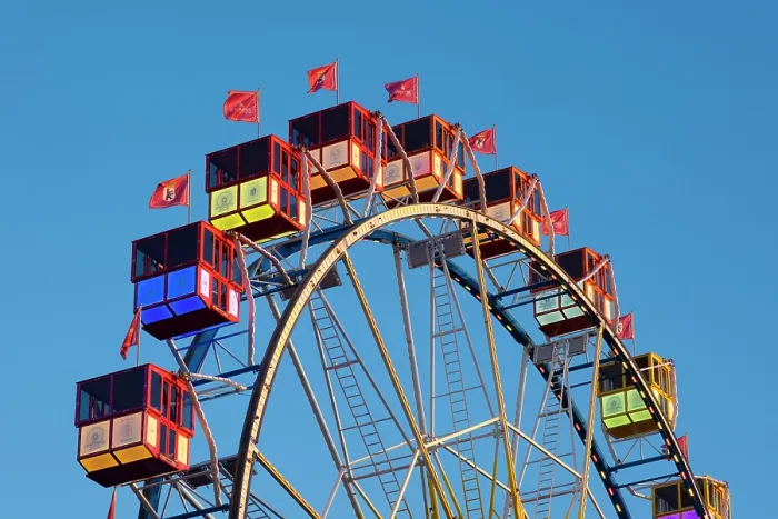 Framed Print : Ferris Wheel at the Christmas market near the Rotes Rathaus, Berlin, Germany Framed Print : Ferris Wheel at the Christmas market near the Rotes Rathaus, Berlin, Germany