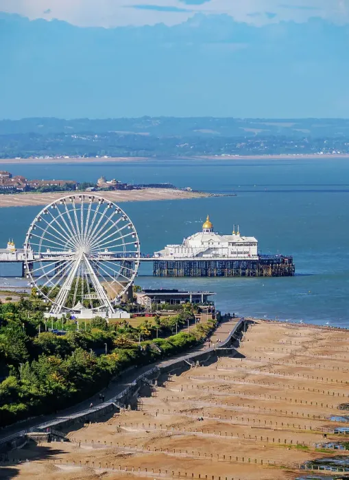 Framed Print : Ferris Wheel and Eastbourne Pier, elevated view, Eastbourne, East Sussex, England, United Kingdom Framed Print : Ferris Wheel and Eastbourne Pier, elevated view, Eastbourne, East Sussex, England, United Kingdom