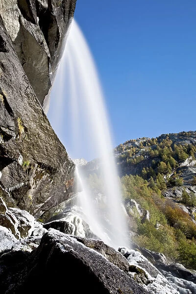 Ferro Waterfall and Mello valley, Masino valley, Lombardy, Italy