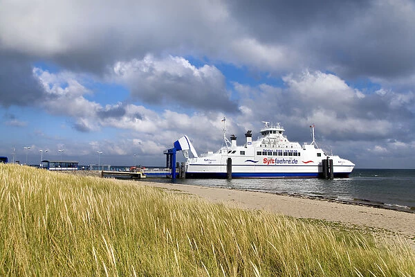 Ferry to Denmark, List, Sylt Island, North Frisian Islands, Schleswig Holstein, Germany