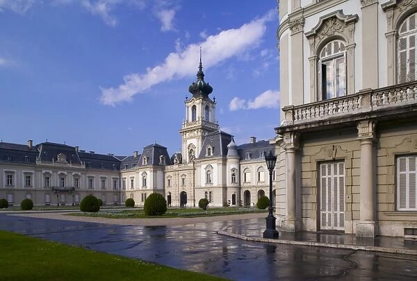 Festetics Palace, Keszthely, Lake Balaton Region, Hungary