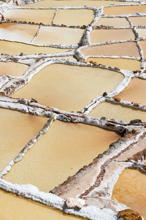 Framed Print : Detail of field at Maras salt marsh terraces, Salinas de Maras, Cuzco Region, Peru Framed Print : Detail of field at Maras salt marsh terraces, Salinas de Maras, Cuzco Region, Peru