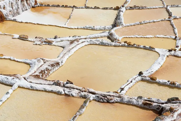 Framed Print : Detail of field at Maras salt marsh terraces, Salinas de Maras, Cuzco Region, Peru Framed Print : Detail of field at Maras salt marsh terraces, Salinas de Maras, Cuzco Region, Peru