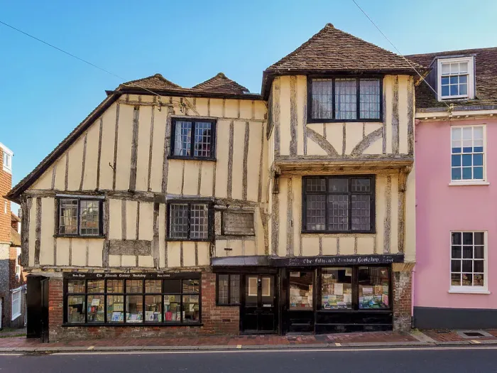 Framed Print : The Fifteenth Century Bookshop, on the corner of High Street and Keere Street, Lewes, East Sussex, England, United Kingdom Framed Print : The Fifteenth Century Bookshop, on the corner of High Street and Keere Street, Lewes, East Sussex, England, United Kingdom