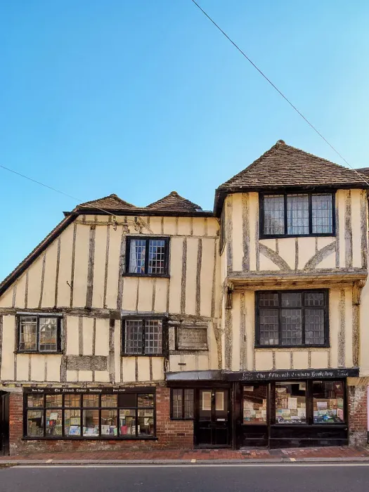 Framed Print : The Fifteenth Century Bookshop, on the corner of High Street and Keere Street, Lewes, East Sussex, England, United Kingdom Framed Print : The Fifteenth Century Bookshop, on the corner of High Street and Keere Street, Lewes, East Sussex, England, United Kingdom