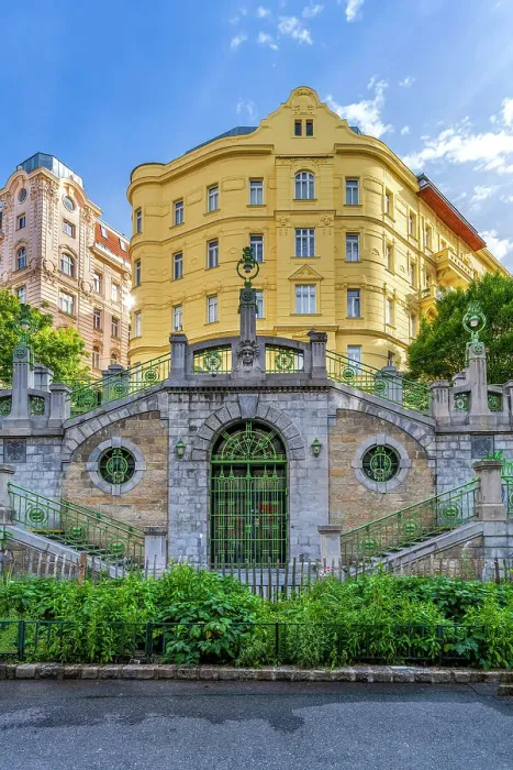 Framed Print : Fillgraderstiege staircase, Vienna, Austria Framed Print : Fillgraderstiege staircase, Vienna, Austria