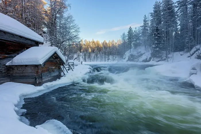 Framed Print : Finland, Lapland, Myllytupa, Oulanka National park Framed Print : Finland, Lapland, Myllytupa, Oulanka National park
