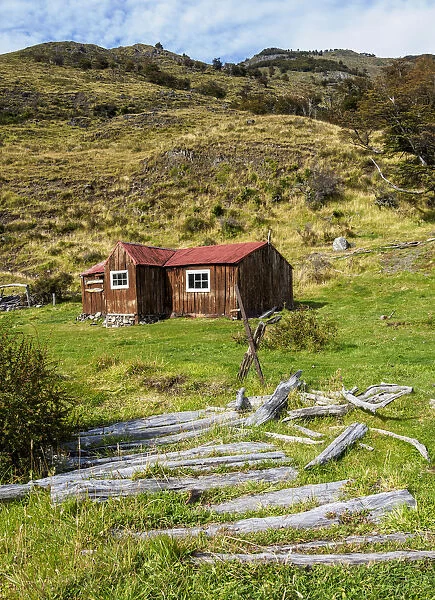 Finnish Hut, Los Glaciares National Park, Santa Cruz Province, Patagonia, Argentina