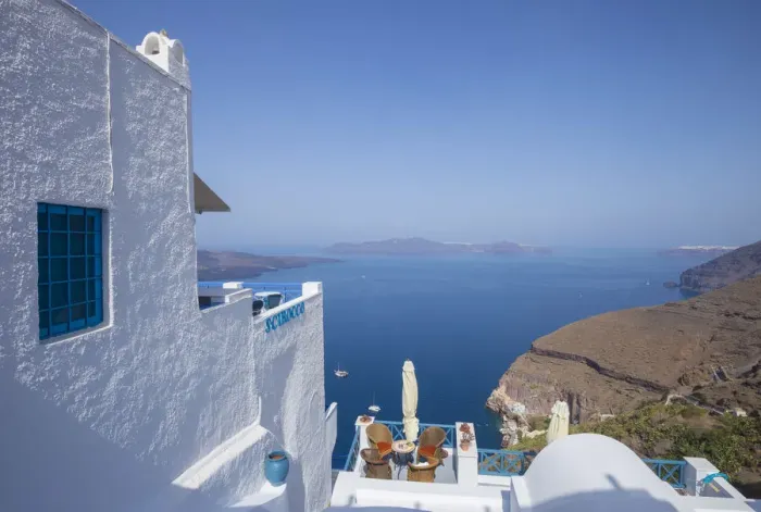 Framed Print : Fira, Santorini (Thira), Cyclades Islands, Greece Framed Print : Fira, Santorini (Thira), Cyclades Islands, Greece