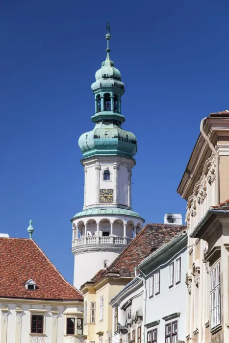 Framed Print : Firewatch Tower, Sopron, Western Transdanubia, Hungary
