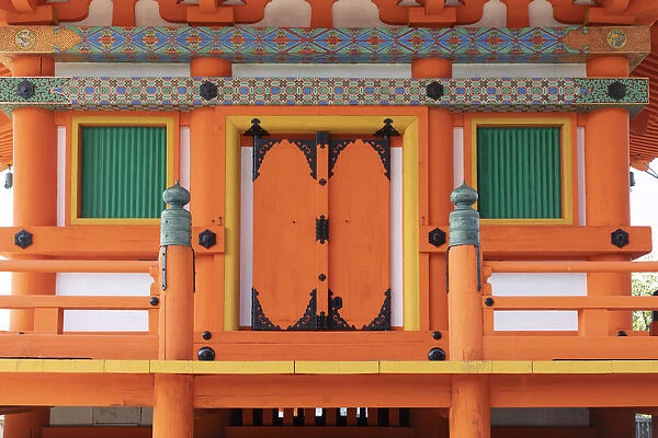 First level of Kiyomizu-dera temple, Kyoto, Kyoto prefecture, Kansai region, Japan