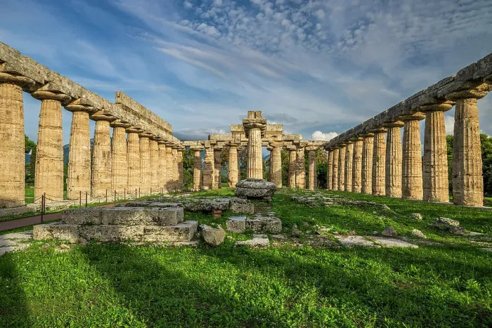 Framed Print : First Temple of Hera, Paestum, Campania, Italy Framed Print : First Temple of Hera, Paestum, Campania, Italy