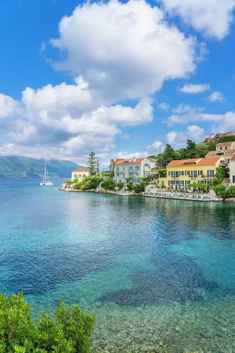 Framed Print : Fiscardo, Kefalonia, Ionian Islands, Greek Islands, Greece