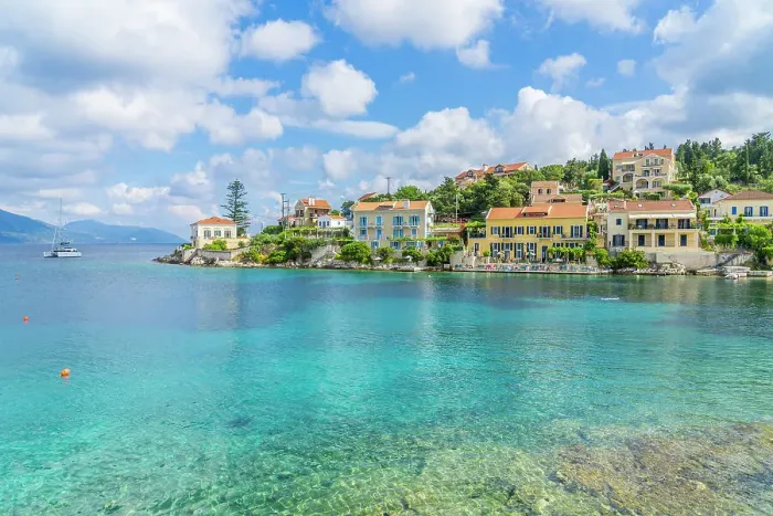 Framed Print : Fiscardo, Kefalonia, Ionian Islands, Greek Islands, Greece