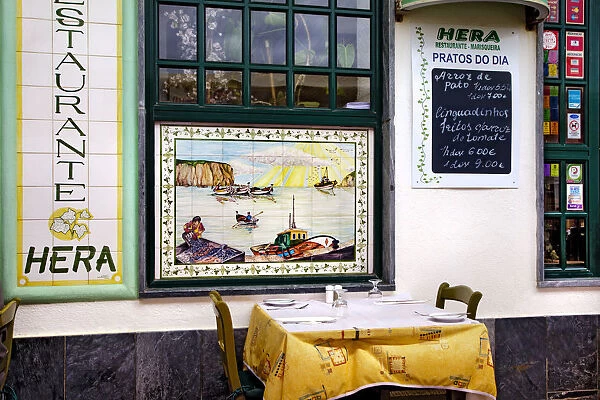 Fish restaurant, Algarve, Portugal