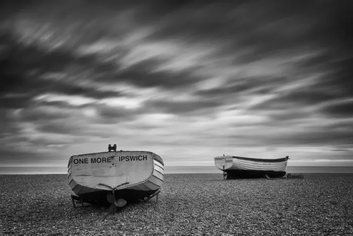 Framed Print : Fishing Boats, Aldeburgh, Suffolk, England