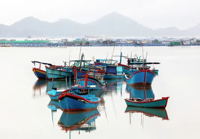 Framed Print : Fishing boats, Phu Yen Province, Vietnam Framed Print : Fishing boats, Phu Yen Province, Vietnam