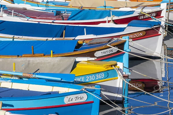 Fishing Boats in Port Lympia, Nice, South of France