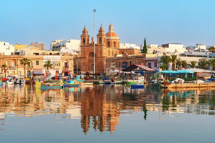Framed Print : Fishing Harbor of Marsaxlokk, Malta Framed Print : Fishing Harbor of Marsaxlokk, Malta