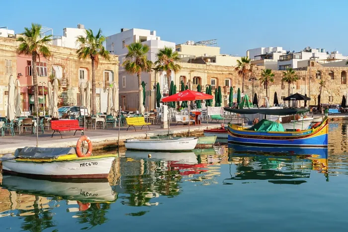 Framed Print : Fishing Harbor of Marsaxlokk, Malta Framed Print : Fishing Harbor of Marsaxlokk, Malta