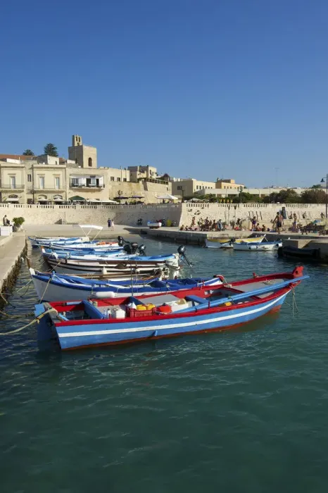 Framed Print : Fishing harbour of Otranto, Salentine Peninsula, Apulia, Italy Framed Print : Fishing harbour of Otranto, Salentine Peninsula, Apulia, Italy