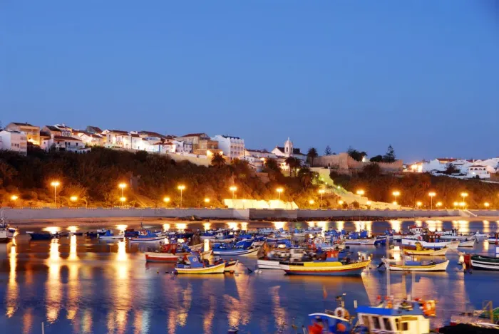 Framed Print : Fishing harbour of Sines, Alentejo, Portugal Framed Print : Fishing harbour of Sines, Alentejo, Portugal