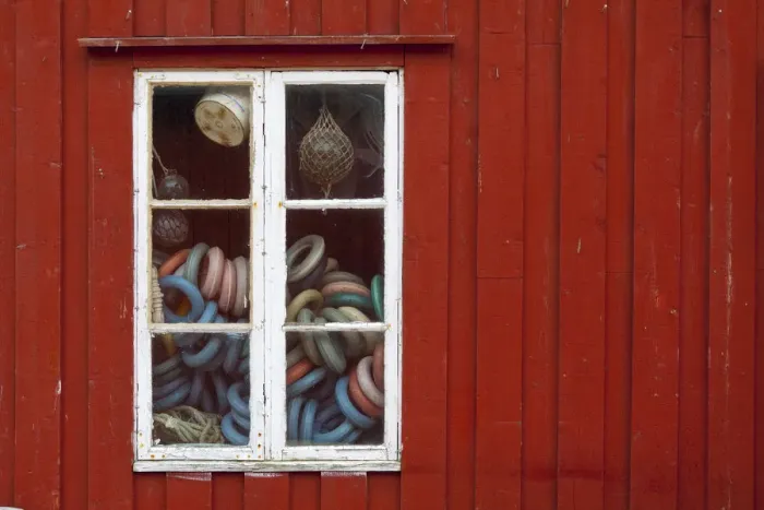 Framed Print : Fishing warehouse, Kjerringoy, Nordland, Norway Framed Print : Fishing warehouse, Kjerringoy, Nordland, Norway