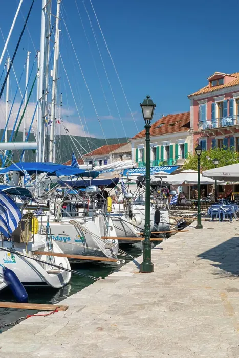 Framed Print : Fiskardo Harbour, Kefalonia, Ionian Islands, Greece Framed Print : Fiskardo Harbour, Kefalonia, Ionian Islands, Greece