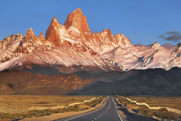 Fitzroy Mountains - Argentina, Santa Cruz, Los Glaciares, El Chalten, Mount Fitz Roy