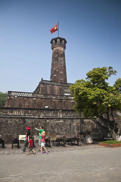 Flag Tower, Vietnam Military History Museum, Ba Dinh district, Hanoi, Vietnam