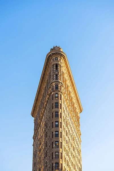The Flatiron building, New York, USA