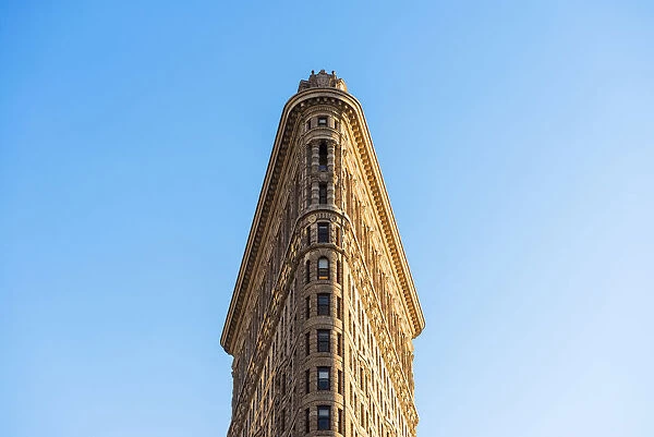 The Flatiron building, New York, USA