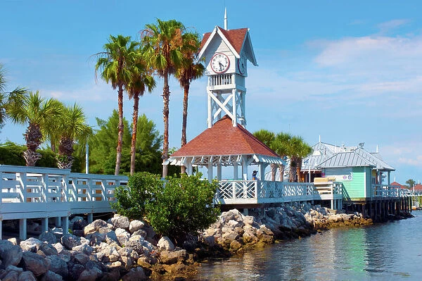 Florida, Anna Maria Island, Historic Bridge Street Pier, Brandenton Beach, Manatee County