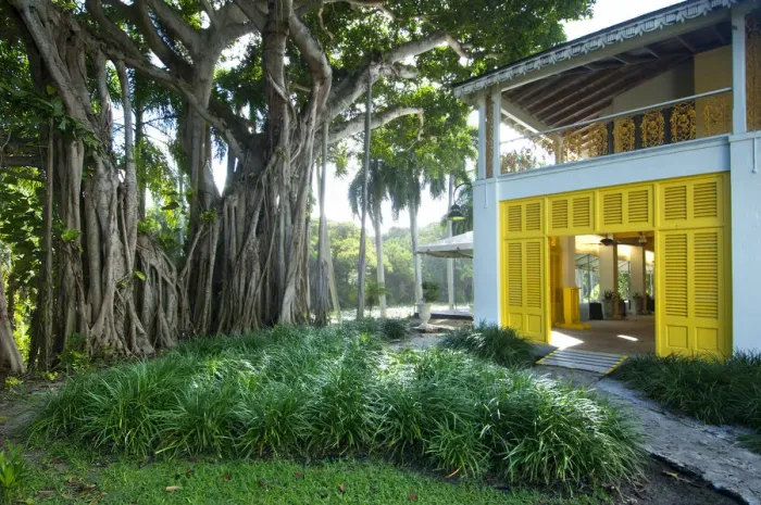 Framed Print : Florida, Fort Lauderdale, Bonnet House Museum And Gardens, Bartlett Estate Framed Print : Florida, Fort Lauderdale, Bonnet House Museum And Gardens, Bartlett Estate