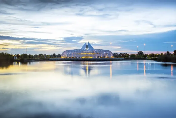 Framed Print : Florida, Lakeland, Innovation, Science, and Technology Building, Florida Polytechnic Framed Print : Florida, Lakeland, Innovation, Science, and Technology Building, Florida Polytechnic