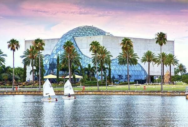 Florida, Saint Petersburg, Salvador Dali Museum, Sailboats, Tampa Bay