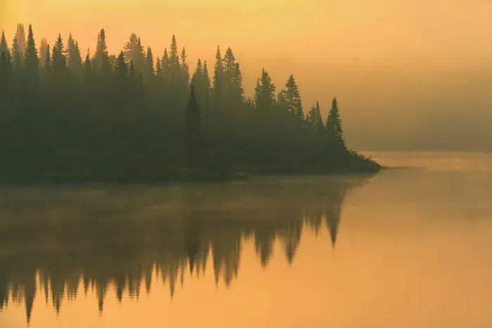 Framed Print : Fog at sunrise on Lac-Lajoie. This is a provincial parc, not a true federal park. Parc national du Mont-Tremblant, Quebec, Canada Framed Print : Fog at sunrise on Lac-Lajoie. This is a provincial parc, not a true federal park. Parc national du Mont-Tremblant, Quebec, Canada