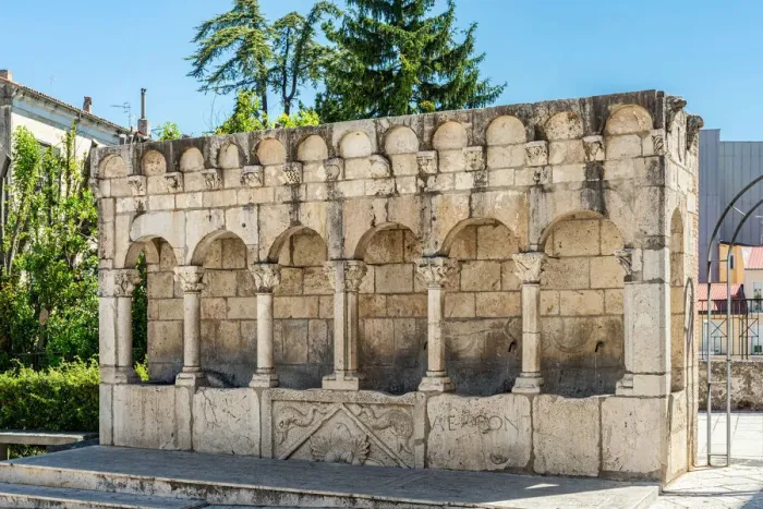 Framed Print : The Fontana Fraterna is a public source of the city of Isernia Framed Print : The Fontana Fraterna is a public source of the city of Isernia