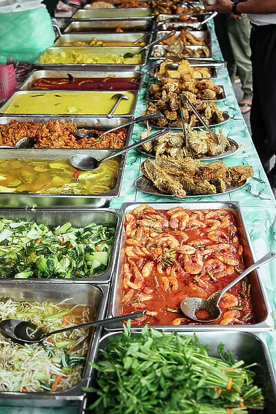 Food stall, Kuala Lumpur, Malaysia