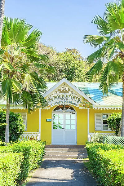 The Food store, Mustique, Grenadines, Saint Vincent and the Grenadines Islands, Caribbean