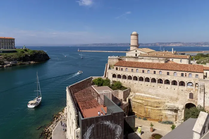 Framed Print : Fort Saint Jean, Marseille, Bouches-du-Rhone, France