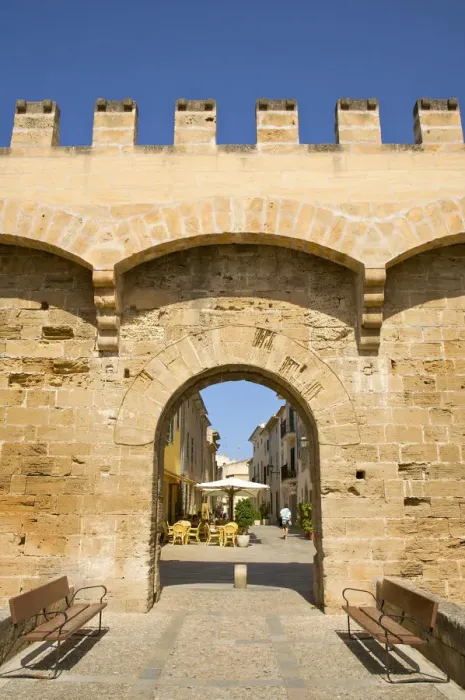 Framed Print : Fort Walls, Alcudia, Mallorca, Spain